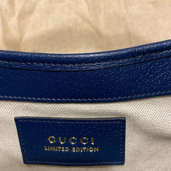 GUCCI Jackie 1961 Small Raffia Shoulder Bag - Picture 3 of 3